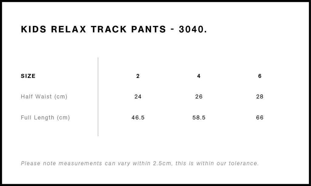 Size Guide - Style 3040