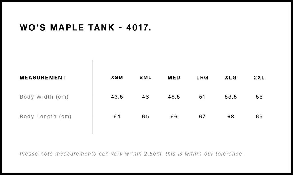 Size Guide - Style 4017