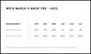 Size Guide - Style 4023
