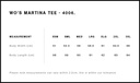 Size Guide - Style 4006