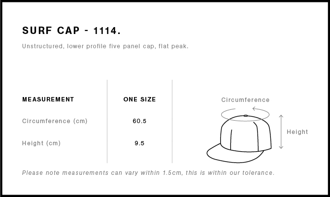 Size Guide - Style 1114