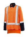 FLURO ORANGE/NAVY