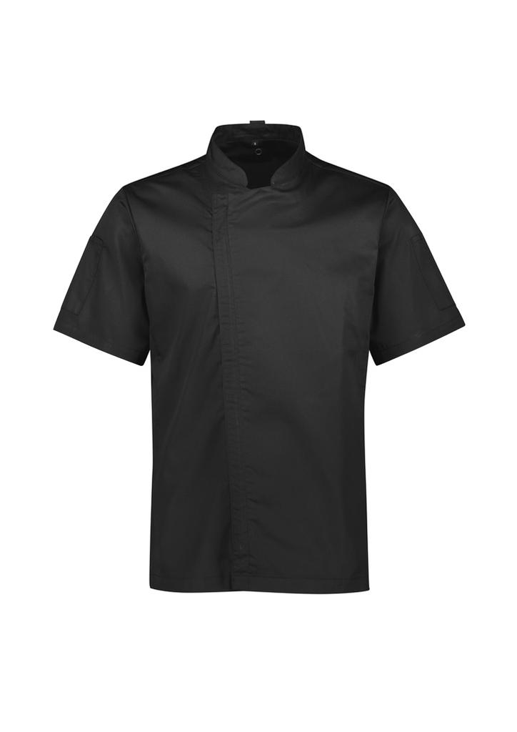 CH330MS - Mens AlOSFMsco Short Sleeve Chef Jacket