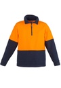 ZT460 - Unisex Hi Vis 1/2 Zip Polar Fleece Pullover