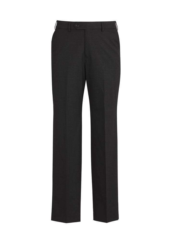 [9401042345929] 74012 - Mens Comfort Wool Stretch Flat Front Pant (72, Black)