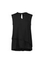 RB260LN - Womens Seville Sleeveless Layered Blouse