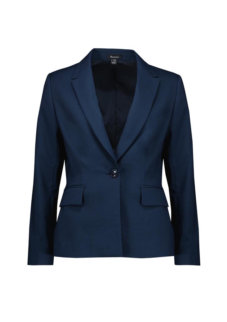 RJ401L - Womens Renew Single Button Mid Length Jacket