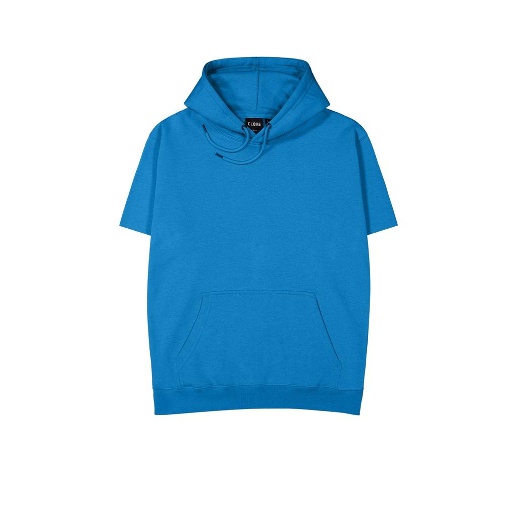 [SS-HSI-AQ-XS] SS-HSI - Short-Sleeved Origin Hoodie (XS, Aqua)