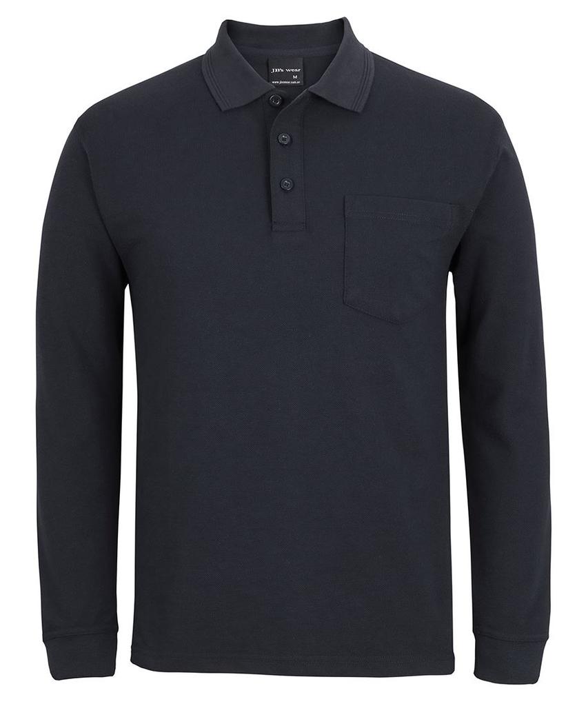 210PL - JBs 210 L/S Pocket Polo