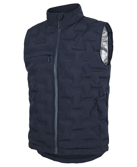 [3AGVBXA1] 3AGV - C of C Graphene Puffer Vest (2XS, Black)