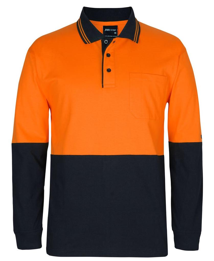 6CPHL - JBs Hv L/S Cotton Polo