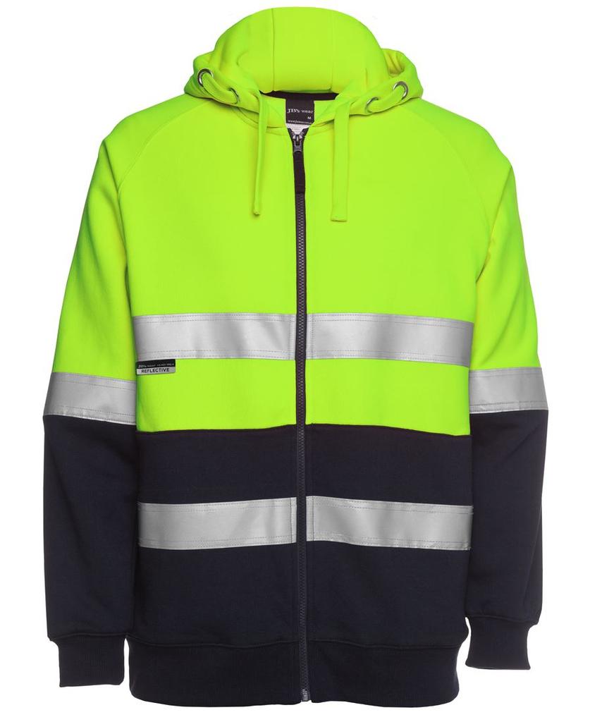 6DNH - JBs Hv (D+N) Full Zip Fleecy Hoodie