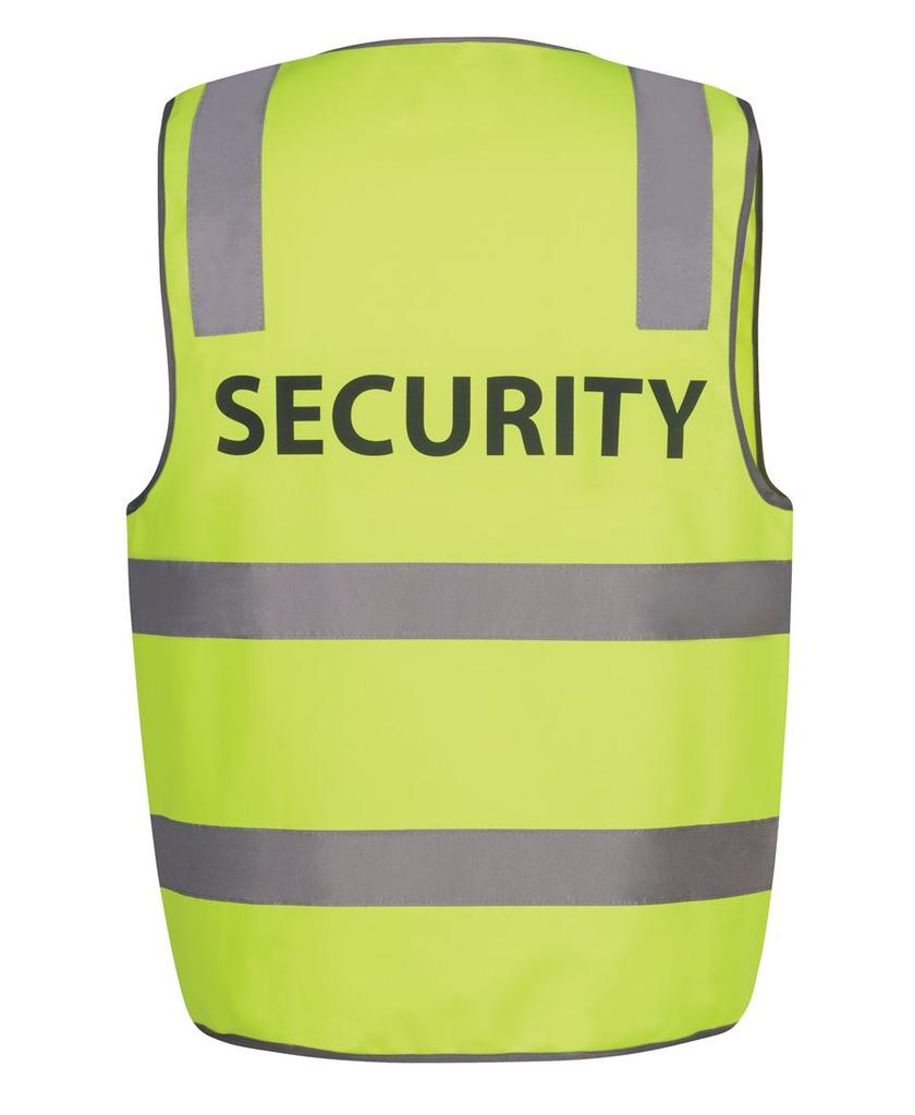 [6DNS5EA] 6DNS5 - JBs Hv (D+N) Safety Vest Print Security (S)