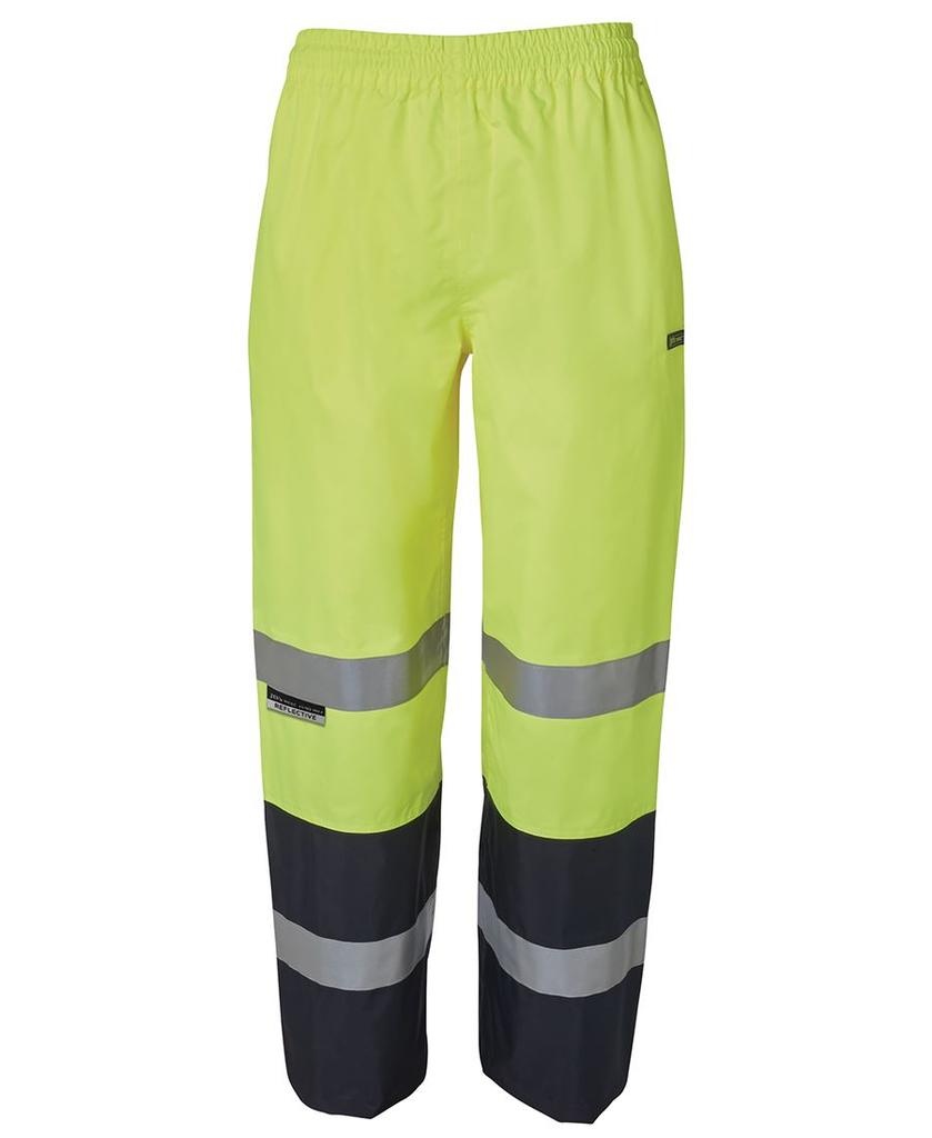 [6DPRPENAA] 6DPRP - JBs Hv (D+N) Premium Rain Pant (XS, Lime/Navy)