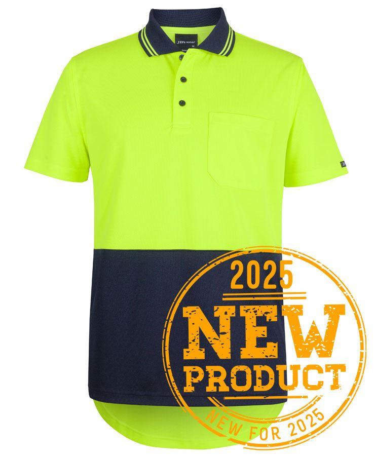 6HDS - JBs Hv S/S Drop Tail Polo