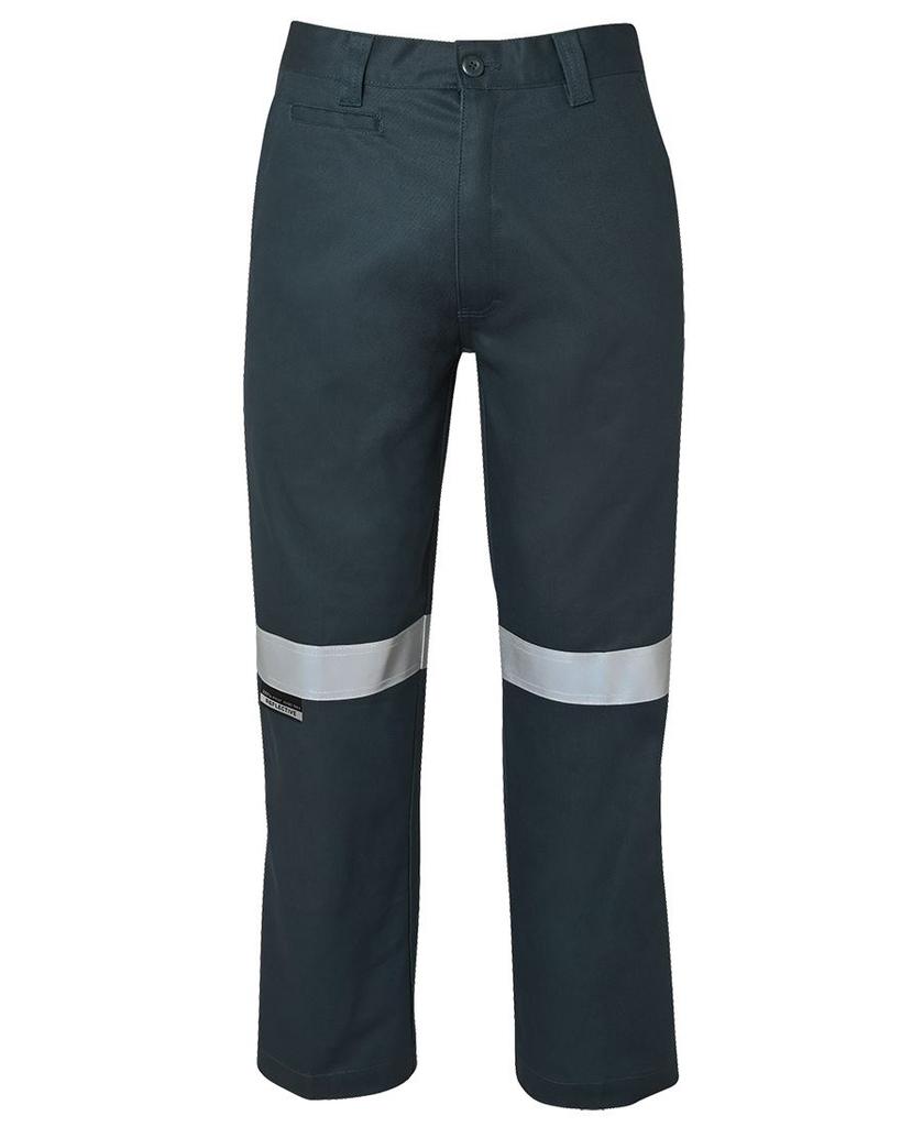 [6MDNTFXR26] 6MDNT - JBs M/Rised Work Trouser With Reflective Tape (67R, Green)