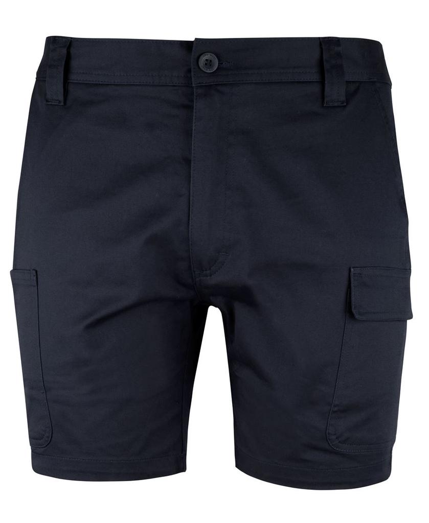 [6MTSBXR30] 6MTS - JBs Multi Pocket Stretch Twill Short (77, Black)