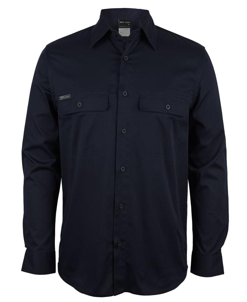 [6WLSSNXA0] 6WLSS - JBs L/S Stretch Work Shirt (3XS)