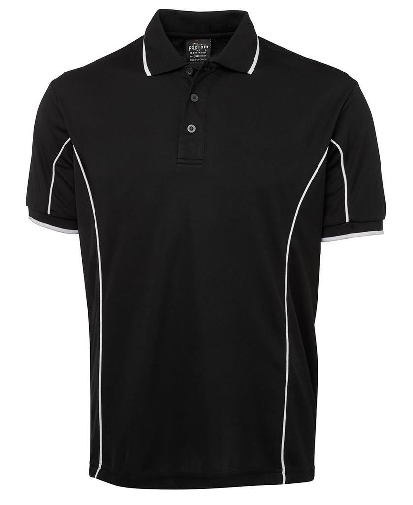 7PIP - Podium S/S Piping Polo