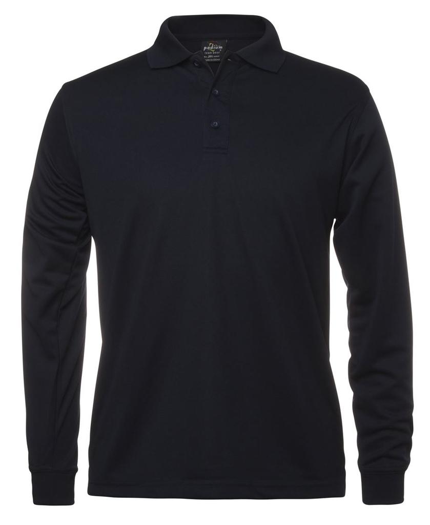 7SPL - Podium L/S Poly Polo