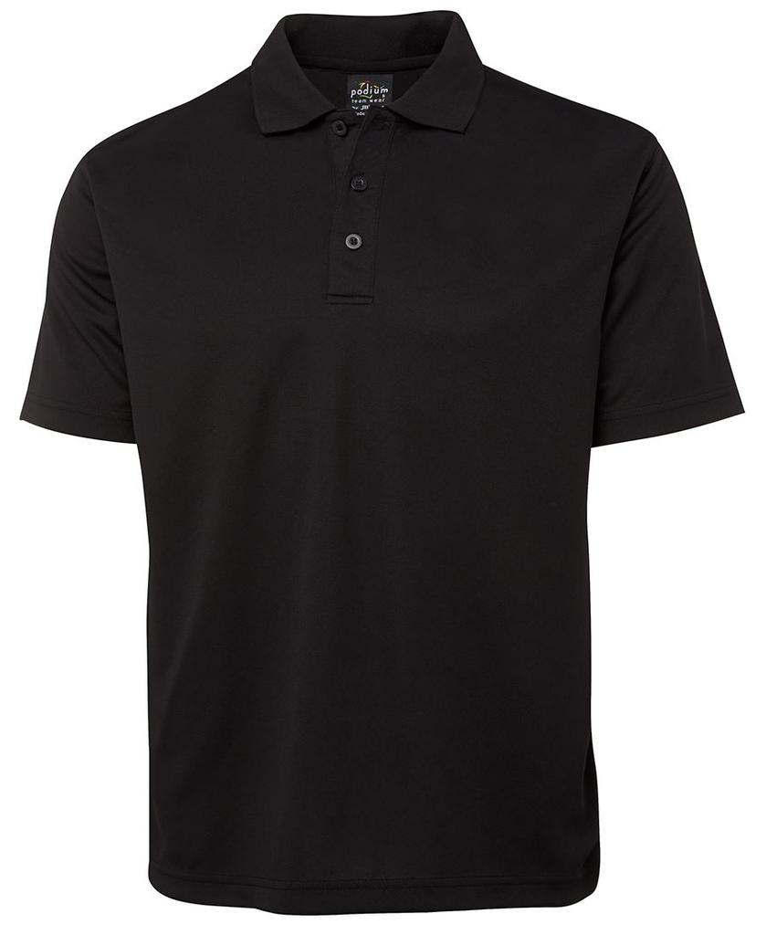 [7SPPB8] 7SPP - Podium S/S Poly Polo (2XS, Black)