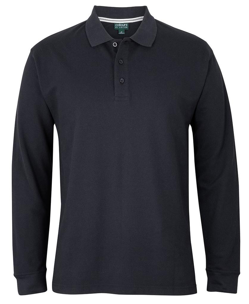 S2ML - C of C L/S Pique Polo