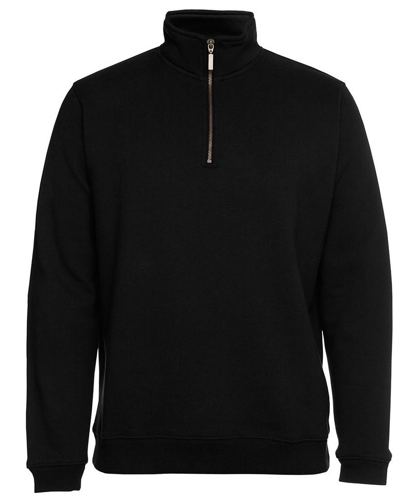 [S3FSZBX12] S3FSZ - C of C  Brass 1/2 Zip Sweat (2XS, Black)