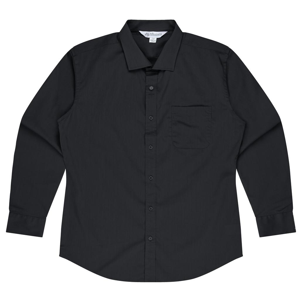[1903L020] 1903L - MENS MOSMAN LONG SLEEVE (XXS, Black)