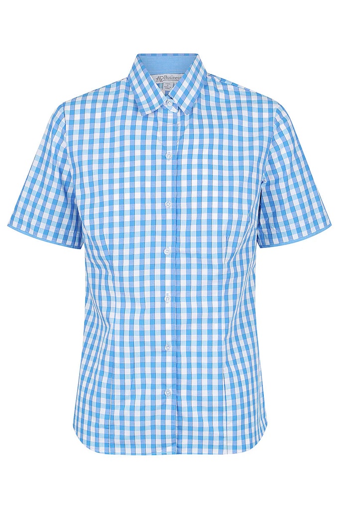 [2908S6552C] 2908S - ** LADY DEVONPORT SHORT SLEEVE (4, Charcoal/Silver)