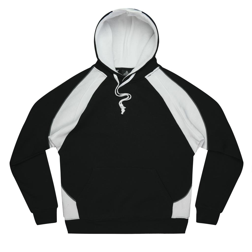 1509B - **HUXLEY HOODIE B BLK/ORG 2XL