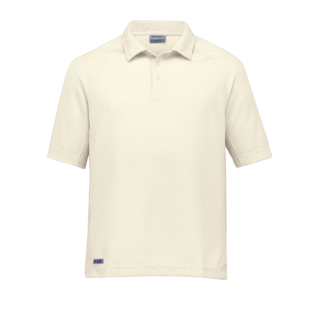 [ODGSUP-NATURAL-XS] ODGSUP - Dri Gear Summit Coolmax Polo (XS, Natural)