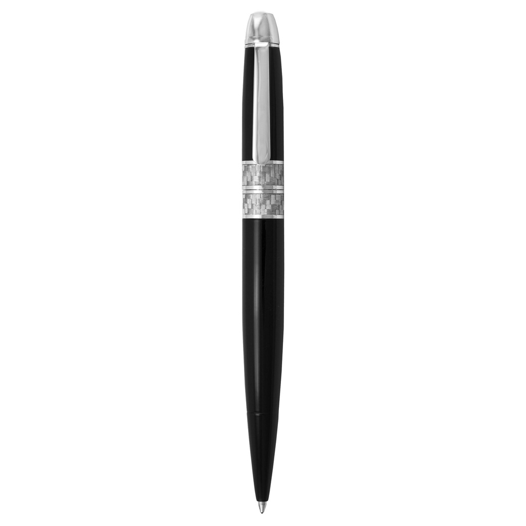 647 - Metal Twist Action Ballpoint Pen - Black