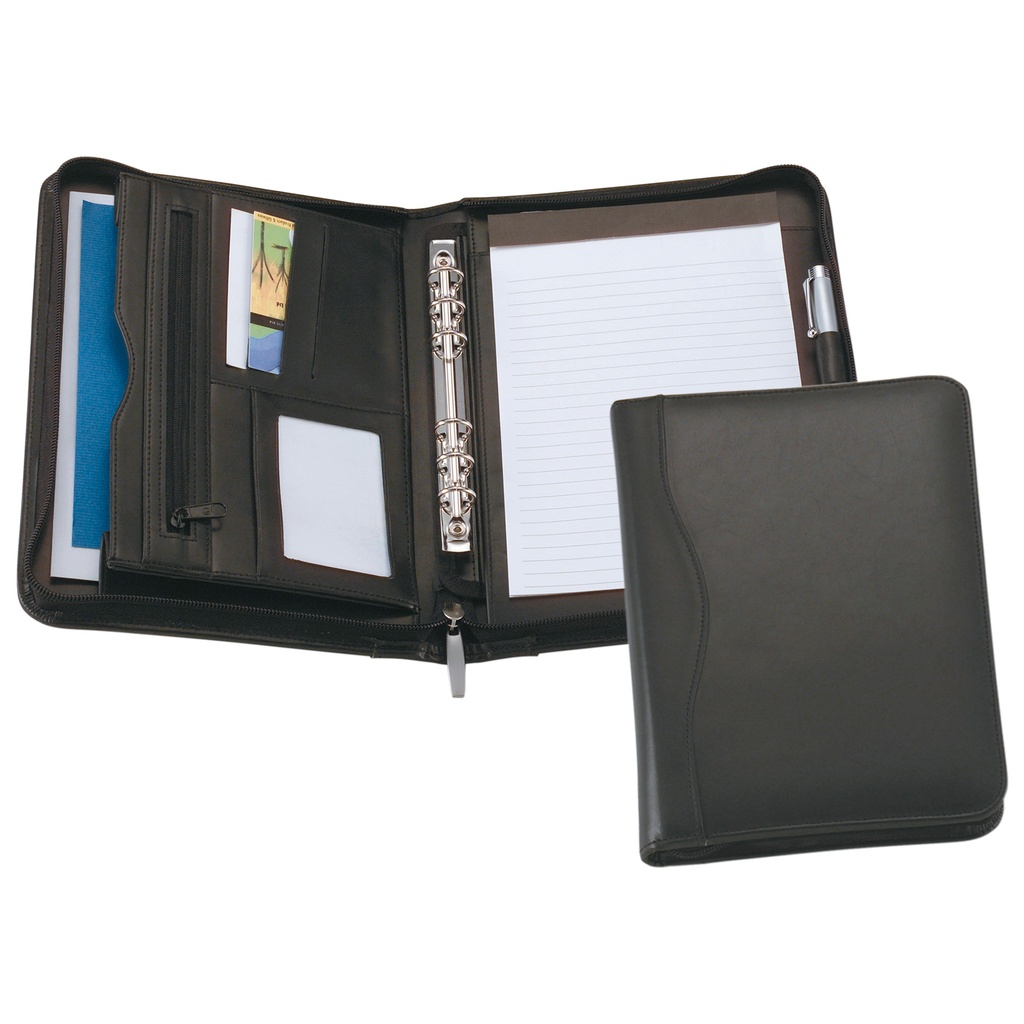 [885BK-STANDARD-STANDARD] 885BK - A5 Leather Compendium
