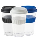 4037 - Plastic Double-Walled Mug