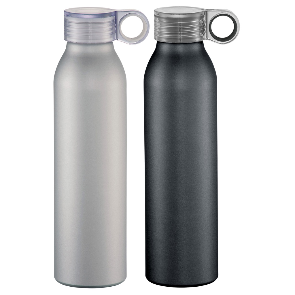 [4081-BLACK-STANDARD] 4081 - Grom 22 oz. Aluminum Sports Bottle (Black)