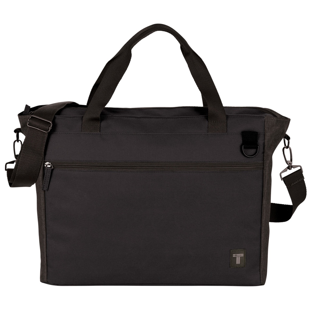 [TZ1002-BLACK-STANDARD] TZ1002 - Tranzip Brief 15" Computer Tote