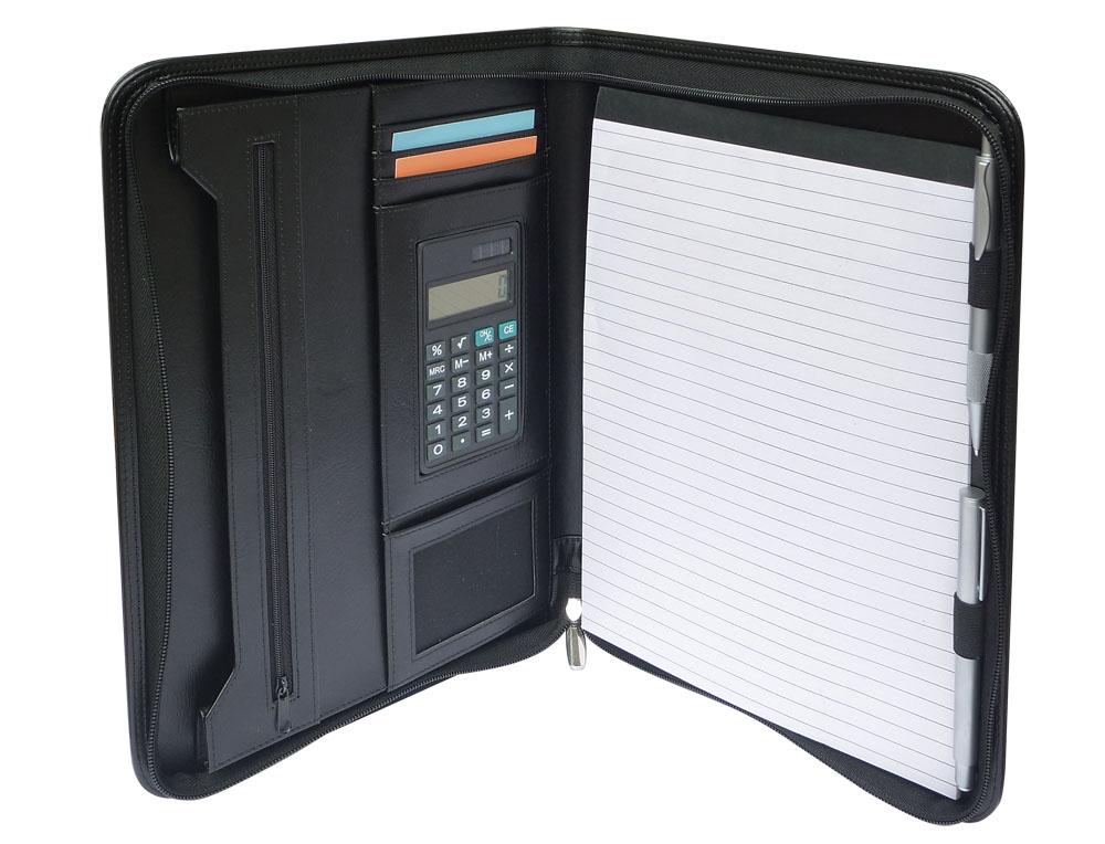 Windsor A4 Zip Compendium with Calculator - 1117