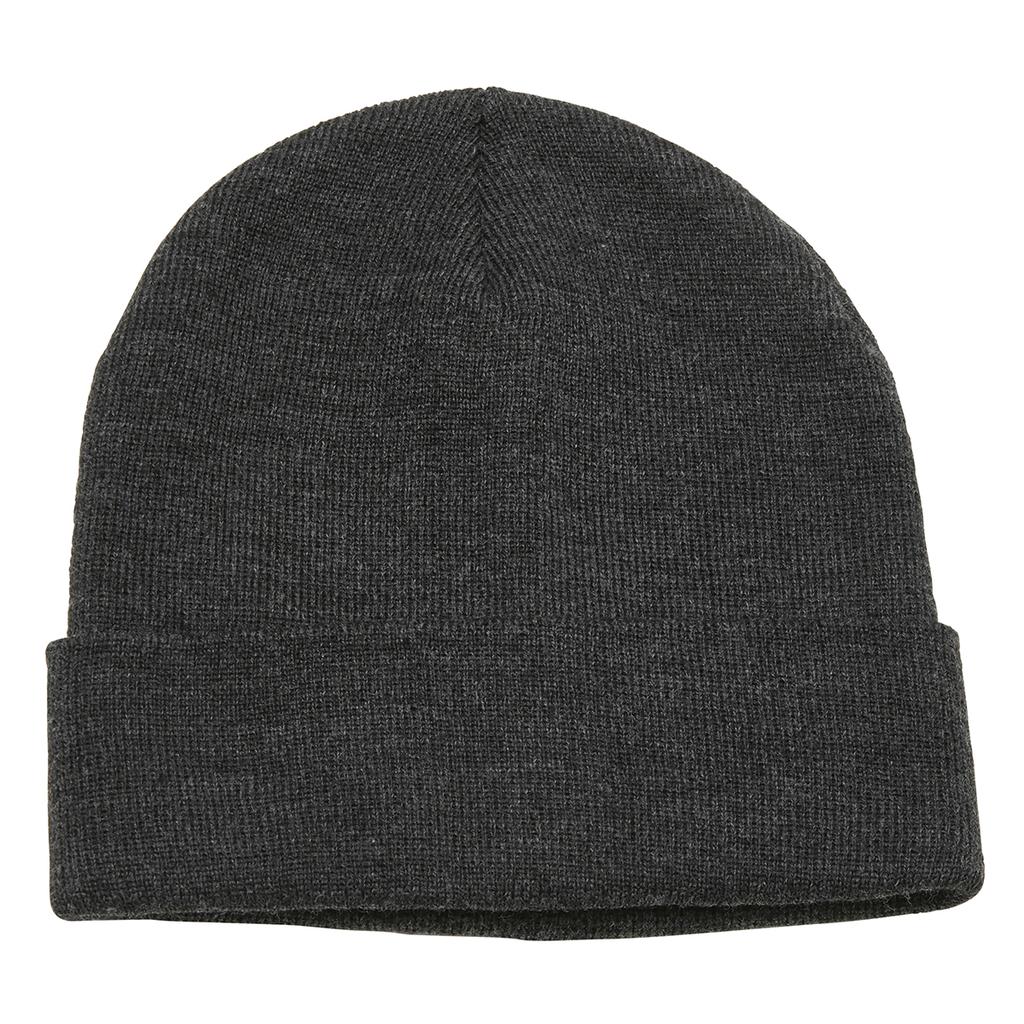 [4443-BLH] Heather Beanie - 4443 (Black Heather)