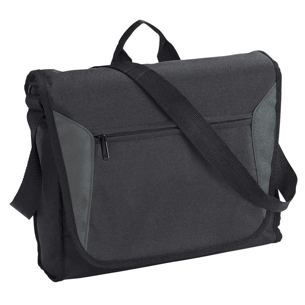 [B386-BL] Platform Flap Satchel - B386
