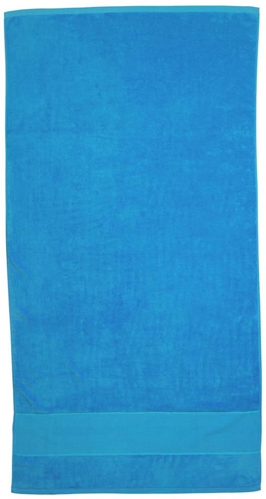 [M100-AQ] Terry Velour Towel - M100 (Aqua)