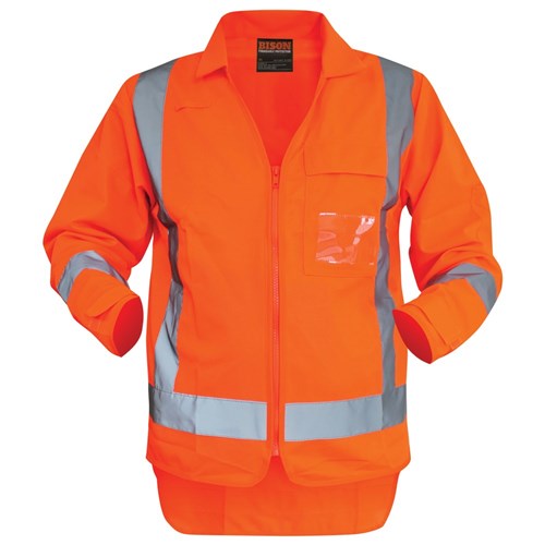 Vest TTMC-W17 Polyester Long Sleeve Orange (V5LS) (S)