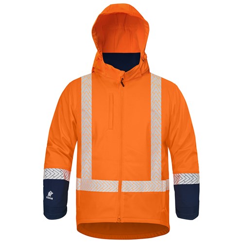 JACKET TTMC-W23 SOFTSHELL ORANGE