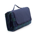 Picnic Tartan Blanket - Navy/Green