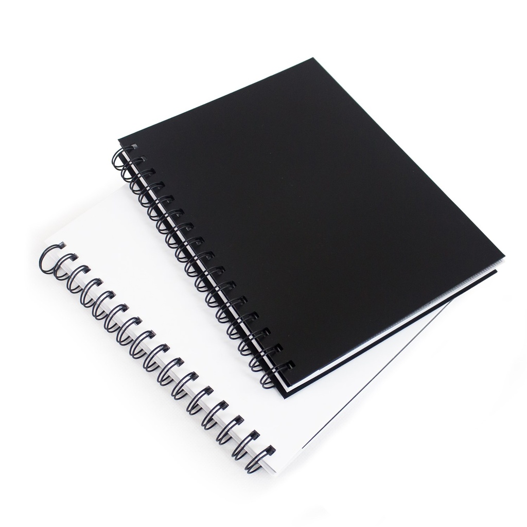 A5 Spiral Bound Notebook (White)