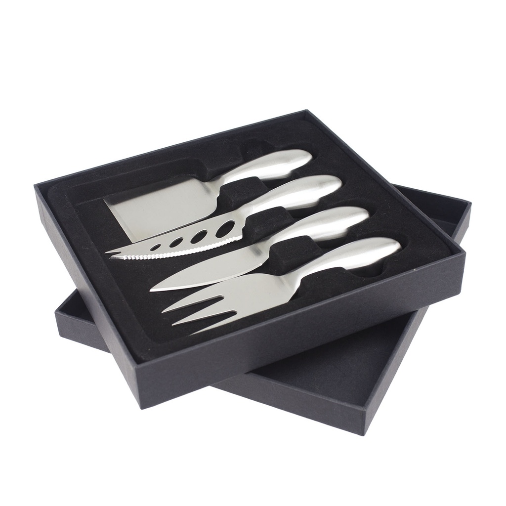 [AM006314] Cheese Knife Set - Stainless Steel