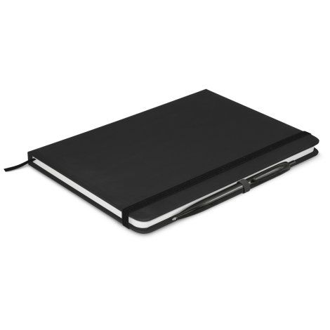 [109229] Omega Notebook With Pen - 108827 (Black)