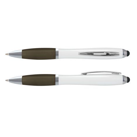 [110968] Vistro Stylus Pen  - White Barrel - 110808 (Black)