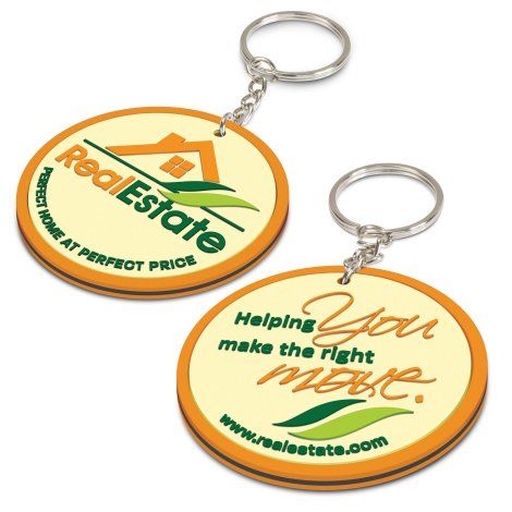 [132218] PVC Key Ring Small - Both Sides Moulded - 111770