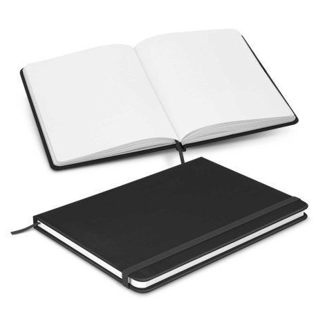 [113890] Omega Unlined Notebook - 113889 (Black)