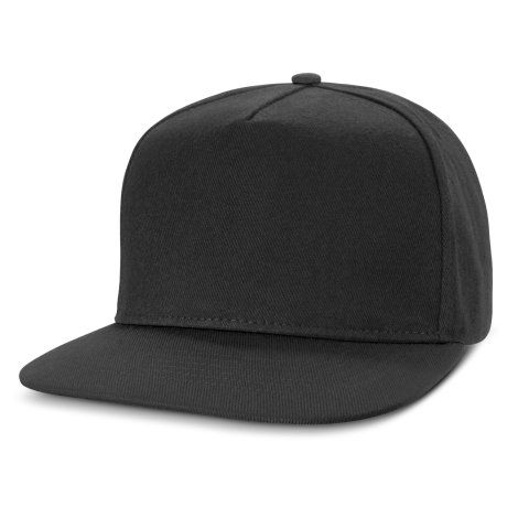 [114229] Crusade Flat Peak Cap - 114232 (Black)